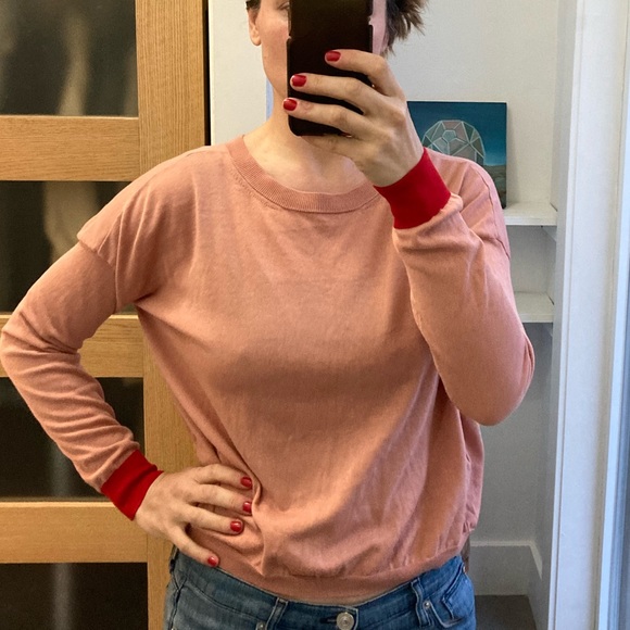 MARNI pink reversible cardigan size 40 - Picture 7 of 10